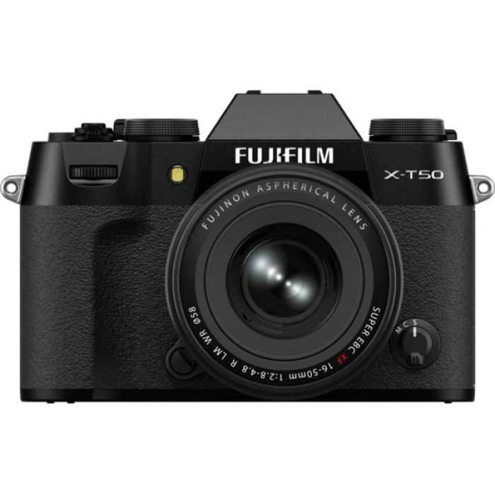Цифрова фотокамера Fujifilm X-T50 Kit XF 16-50mm f/2.8-4.8 R LM WR Black 16828478