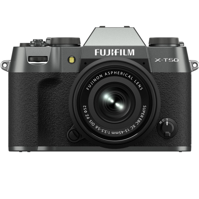 Цифрова фотокамера Fujifilm X-T50 Kit XC 15-45mm f/3.5-5.6 Charcoal Silver 16828923