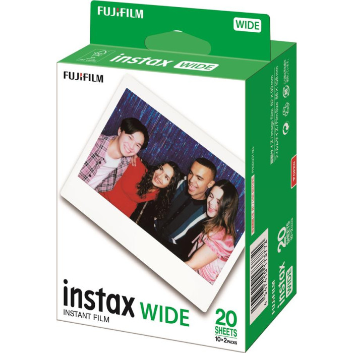 Фотопапір Fujifilm INSTAX WIDE GLOSSY (108х86мм 2х10шт) 16899922