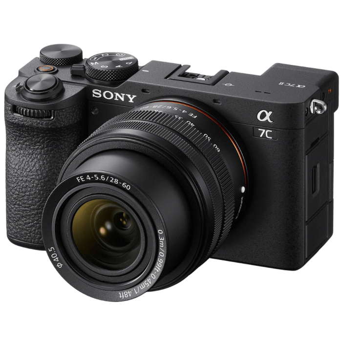 Цифрова фотокамера Sony Alpha A7C II kit (28-60mm) Black (ILCE7CM2LB.CEC)
