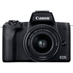 Цифрова фотокамера Canon EOS M50 Mk2 Kit + 15-45 IS STM Black (4728C043)