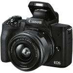 Цифрова фотокамера Canon EOS M50 Mk2 Kit + 15-45 IS STM Black (4728C043)