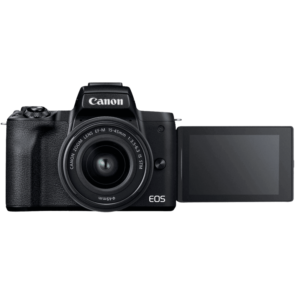 Цифрова фотокамера Canon EOS M50 Mk2 Kit + 15-45 IS STM Black (4728C043)