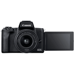 Цифрова фотокамера Canon EOS M50 Mk2 Kit + 15-45 IS STM Black (4728C043)
