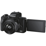 Цифрова фотокамера Canon EOS M50 Mk2 Kit + 15-45 IS STM Black (4728C043)