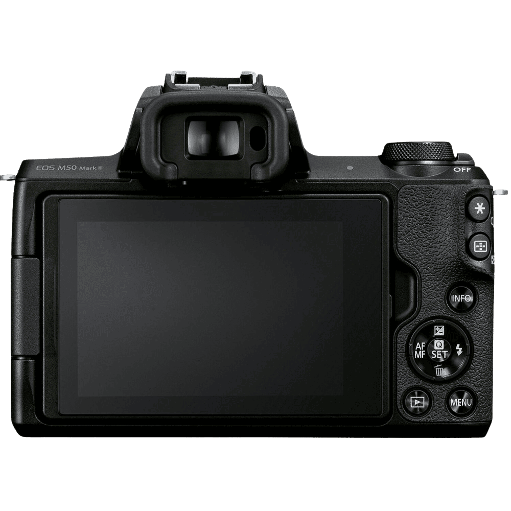 Цифрова фотокамера Canon EOS M50 Mk2 Kit + 15-45 IS STM Black (4728C043)