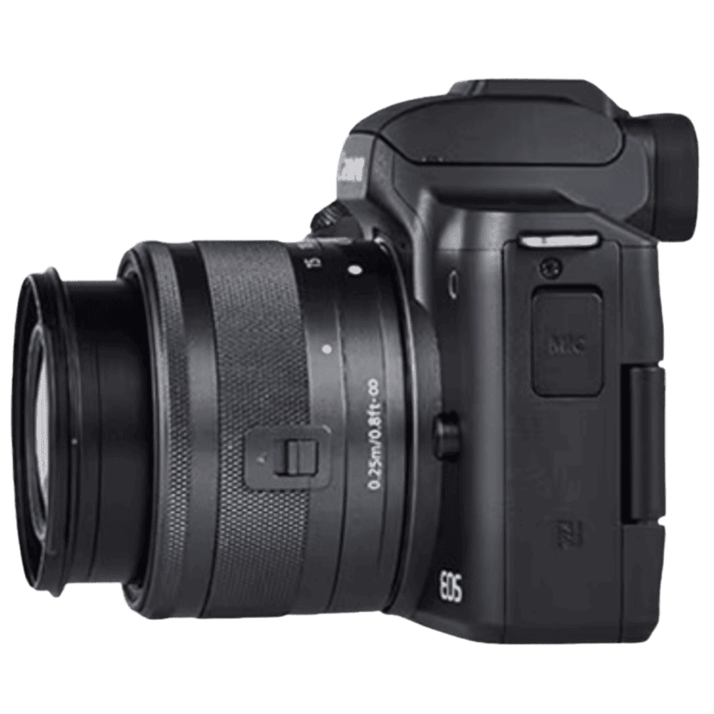 Цифрова фотокамера Canon EOS M50 Mk2 Kit + 15-45 IS STM Black (4728C043)