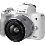 Цифрова фотокамера Canon EOS M50 Mk2 Kit + 15-45 IS STM White (4729C028)