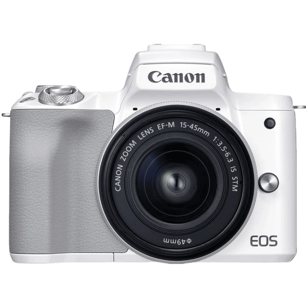 Цифрова фотокамера Canon EOS M50 Mk2 Kit + 15-45 IS STM White (4729C028)