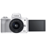Цифрова фотокамера Canon EOS M50 Mk2 Kit + 15-45 IS STM White (4729C028)