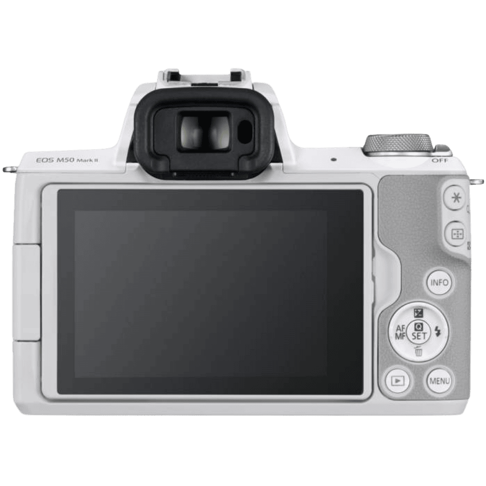 Цифрова фотокамера Canon EOS M50 Mk2 Kit + 15-45 IS STM White (4729C028)