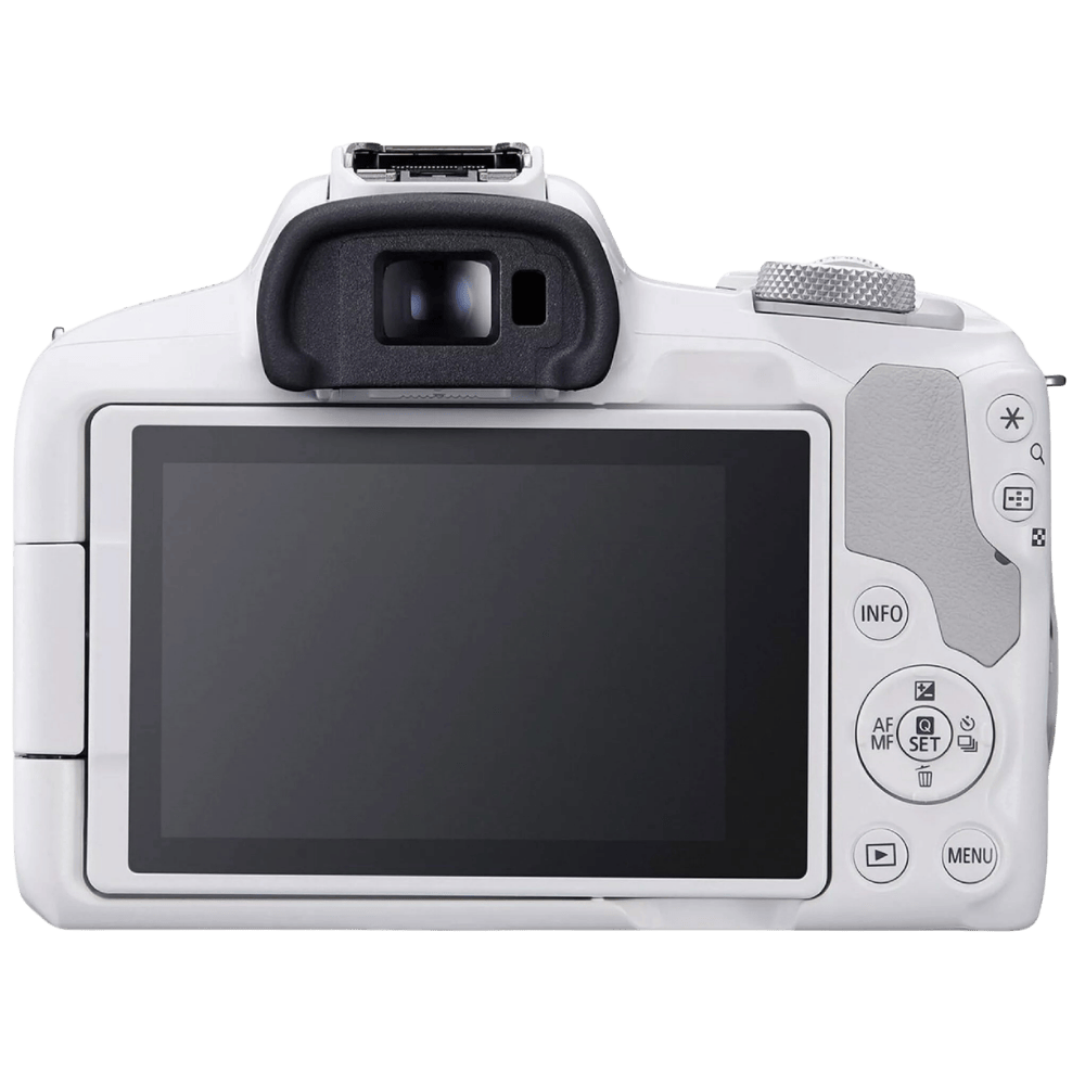 Цифровая беззеркальная фотокамера Canon R50 + RF-S18-45 f/4.5-6.3 IS STM White 5812C030