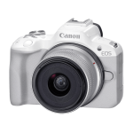 Цифровая беззеркальная фотокамера Canon R50 + RF-S18-45 f/4.5-6.3 IS STM White 5812C030