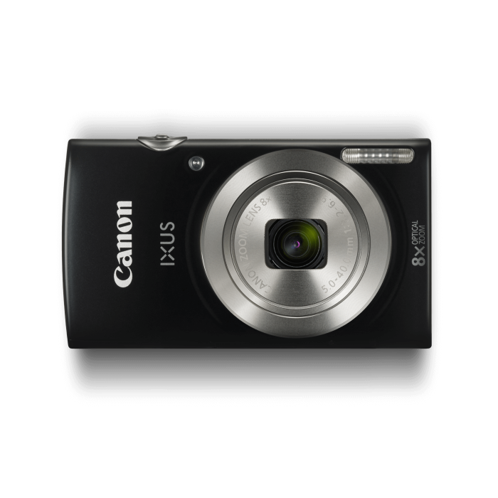 Цифр. фотокамера Canon IXUS 185 Black (1803C008)