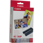 Комплект Расходных Материалов Canon Selphy creative kit: бумага 54x86mm 36шт.; наклейки 54x86mm 36шт.+ кассета под бумагу 54x84mm (PCC-CP400/KC36/IP18IL) 6202B005 (6202B001;7739A001;7740A001)