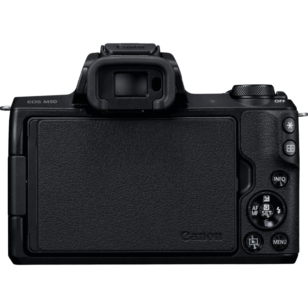 Цифрова фотокамера Canon EOS M50 Kit + 15-45 IS STM Black (2680C060)