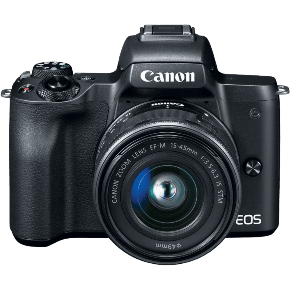 Цифрова фотокамера Canon EOS M50 Kit + 15-45 IS STM Black (2680C060)