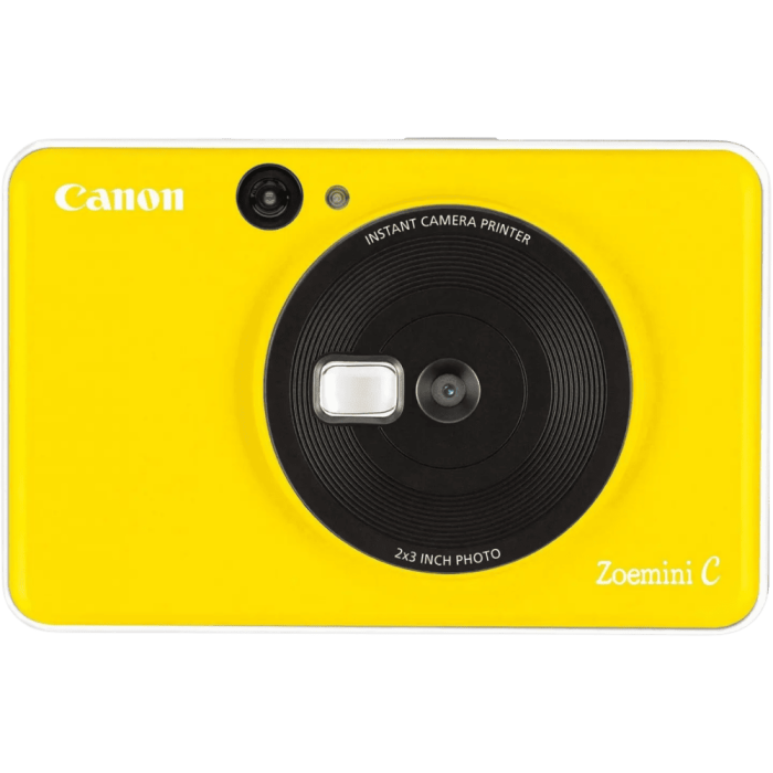 Портативная Камера Принтер Canon ZOEMINI C CV123 Bumble Bee Yellow (3884C006)