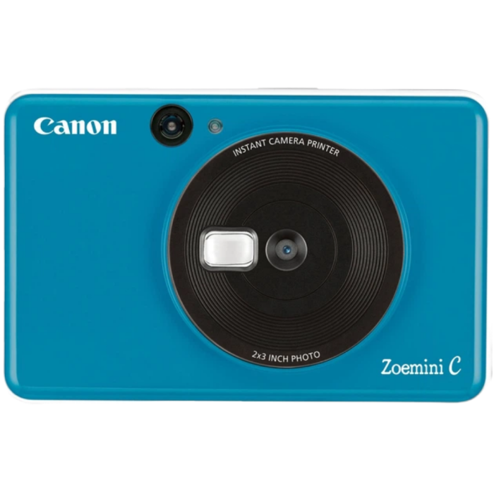 Портативная Камера Принтер Canon ZOEMINI C CV123 Seaside Blue (3884C008)