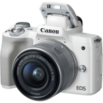 Цифровая фотокамера Canon EOS M50 Kit + 15-45 IS STM White (2681C057)