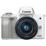 Цифровая фотокамера Canon EOS M50 Kit + 15-45 IS STM White (2681C057)