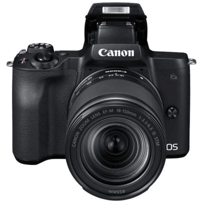 Цифровая фотокамера Canon EOS M50 Kit + 18-150 IS STM Black (2680C056)