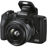 Цифровая фотокамера Canon EOS M50 Mark II Kit + 15-45 IS STM VLogger Black (4728C050)
