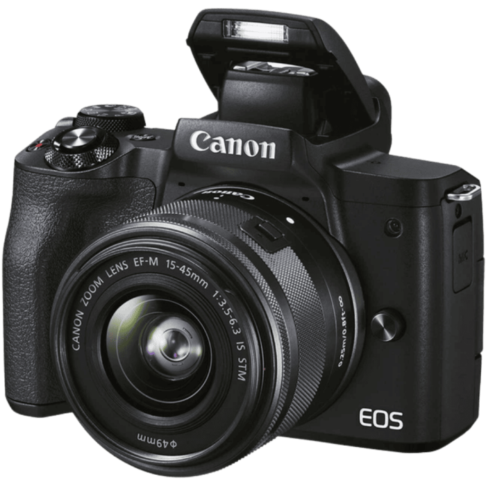 Цифровая фотокамера Canon EOS M50 Mark II Kit + 15-45 IS STM VLogger Black (4728C050)