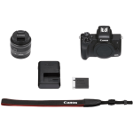 Цифровая фотокамера Canon EOS M50 Mark II Kit + 15-45 IS STM VLogger Black (4728C050)