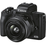 Цифровая фотокамера Canon EOS M50 Mark II Kit + 15-45 IS STM VLogger Black (4728C050)