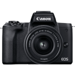Цифровая фотокамера Canon EOS M50 Mark II Kit + 15-45 IS STM VLogger Black (4728C050)
