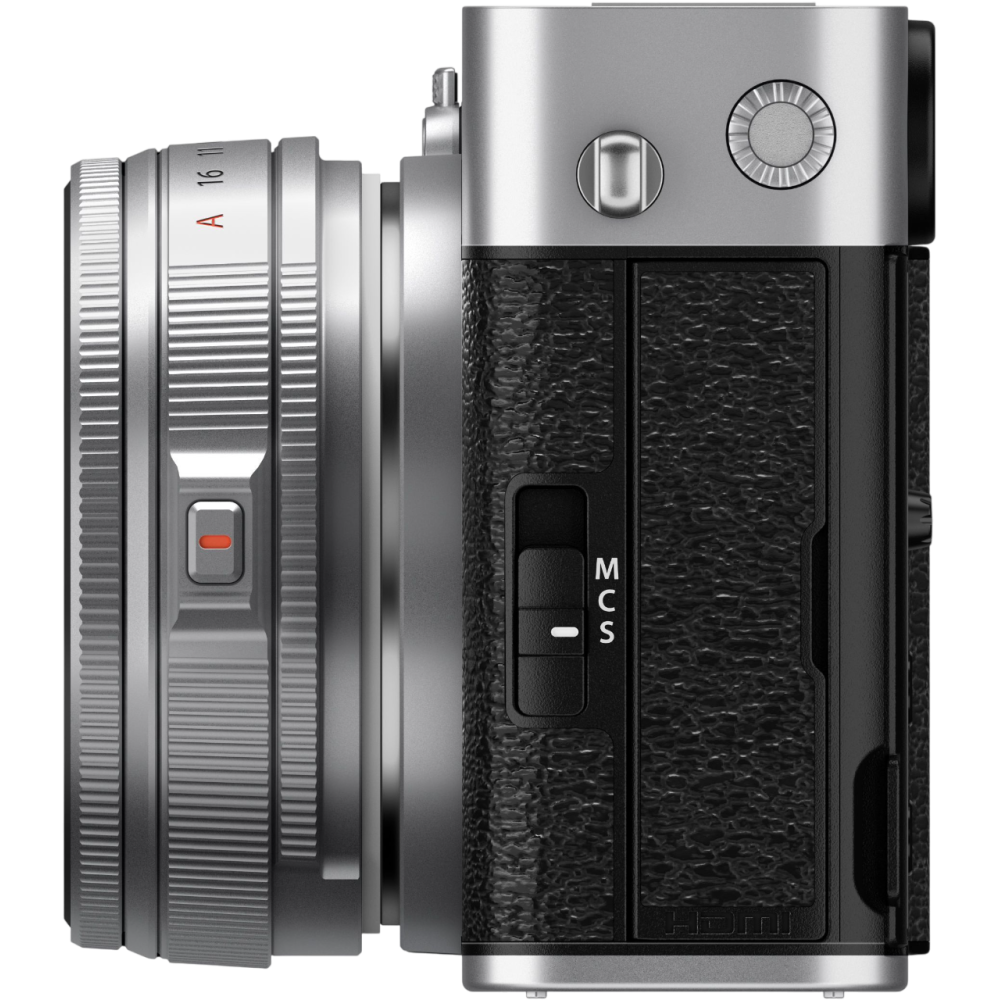 Цифровая беззеркальная фотокамера Fujifilm X-E5 Kit XF 23mm f/2.8 R WR Silver 16949492