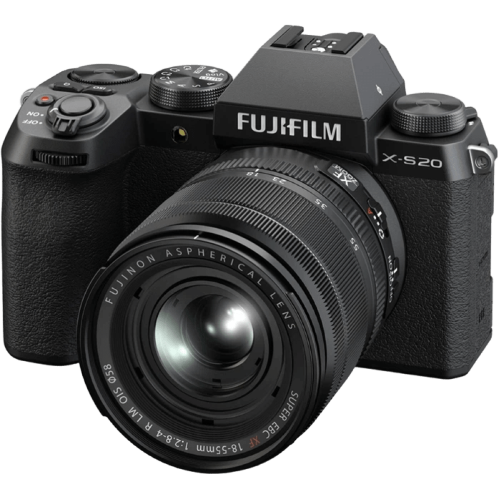 Цифровая фотокамера Fujifilm X-S20 Kit XF 18-55mm f/2.8-4.0 R LM OIS Black 16782002