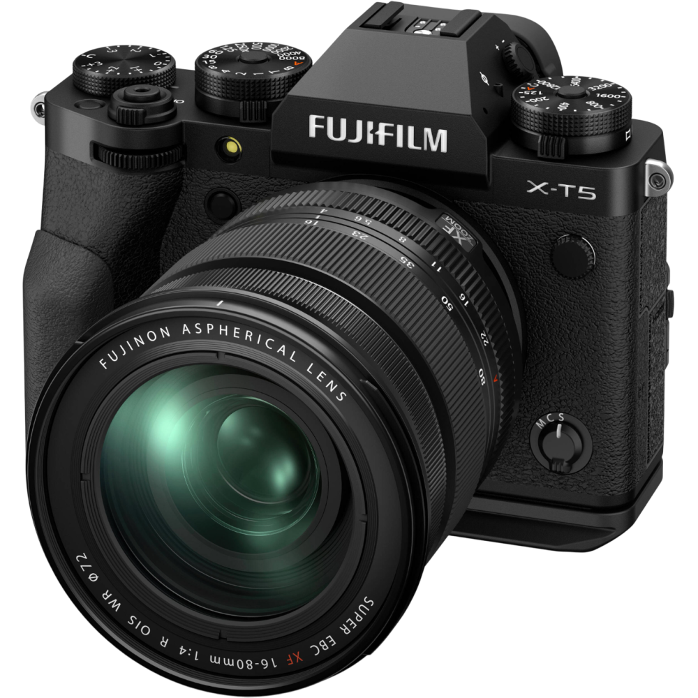 Фотоаппарат Fujifilm X-T5 Kit Fujinon XF 16-80mm f/4 R OIS WR Black 16782571