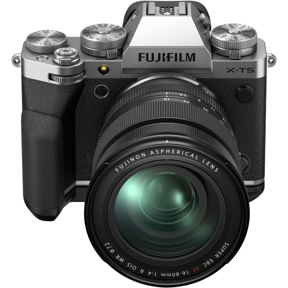 Цифровая фотокамера Fujifilm X-T5 Kit Fujinon XF 16-80mm f/4.0 R OIS WR Silver 16939497