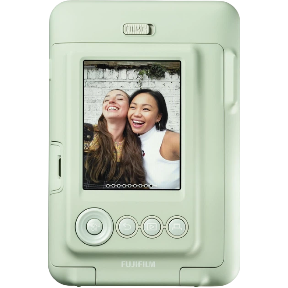 Цифровая беззеркальная компактная фотокамера моментальной печати Fujifilm Instax mini LiPlay Matcha Green 16835146