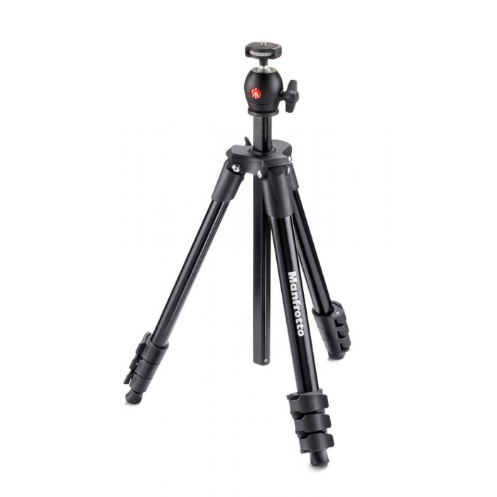Штатив Manfrotto COMPACT LIGHT BLACK - Manafrotto MKCOMPACTLT-BK