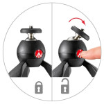 Мини-штатив PIXI, чёрный - Manfrotto MTPIXI-B