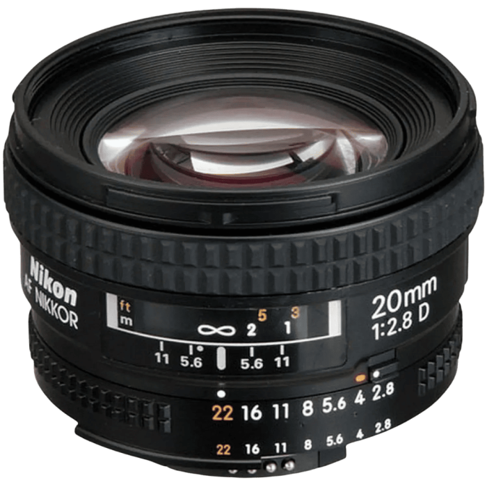 Объектив Nikon 20mm f/2.8D AF (JAA127DA)