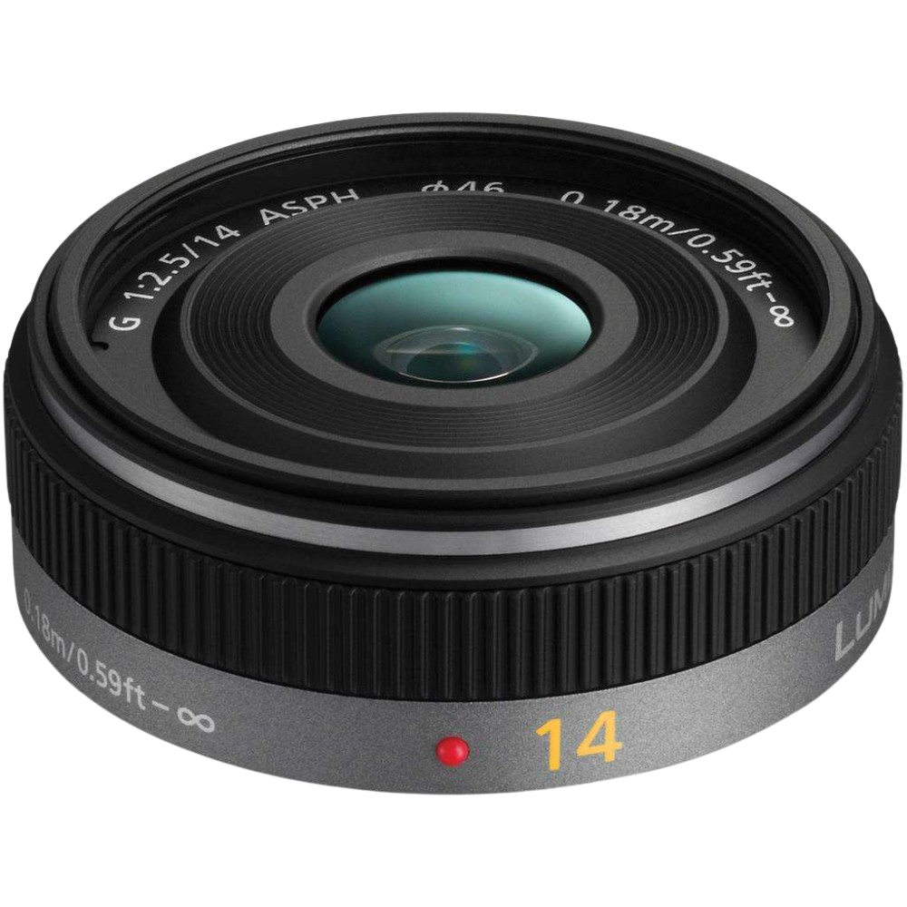 Объектив Panasonic Lumix G H-H014AE-K Micro 4/3 Lens 14mm F/2.5