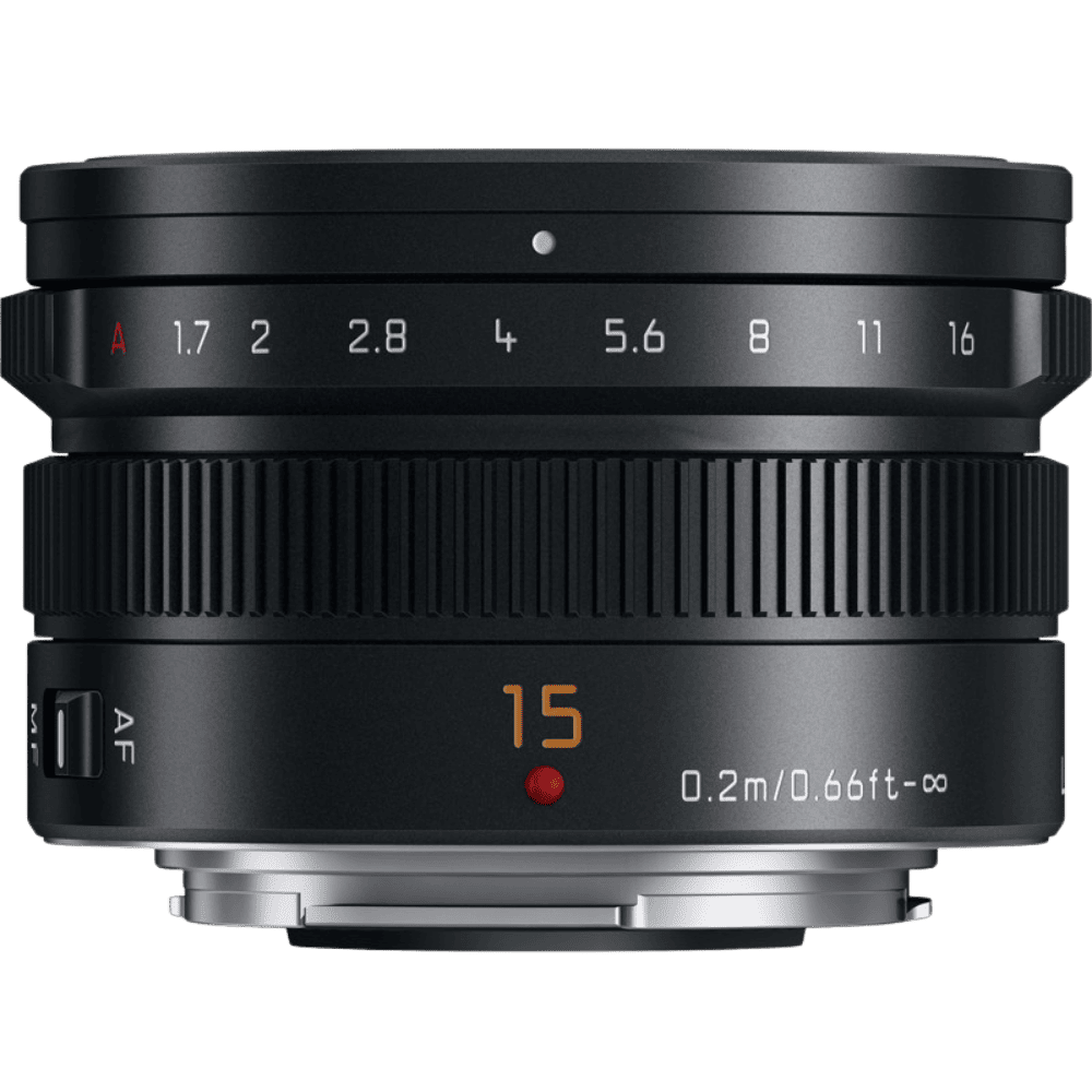 Объектив Panasonic H-X015E-K Micro 4/3 Lens 15mm f/1.7 ASPH Black