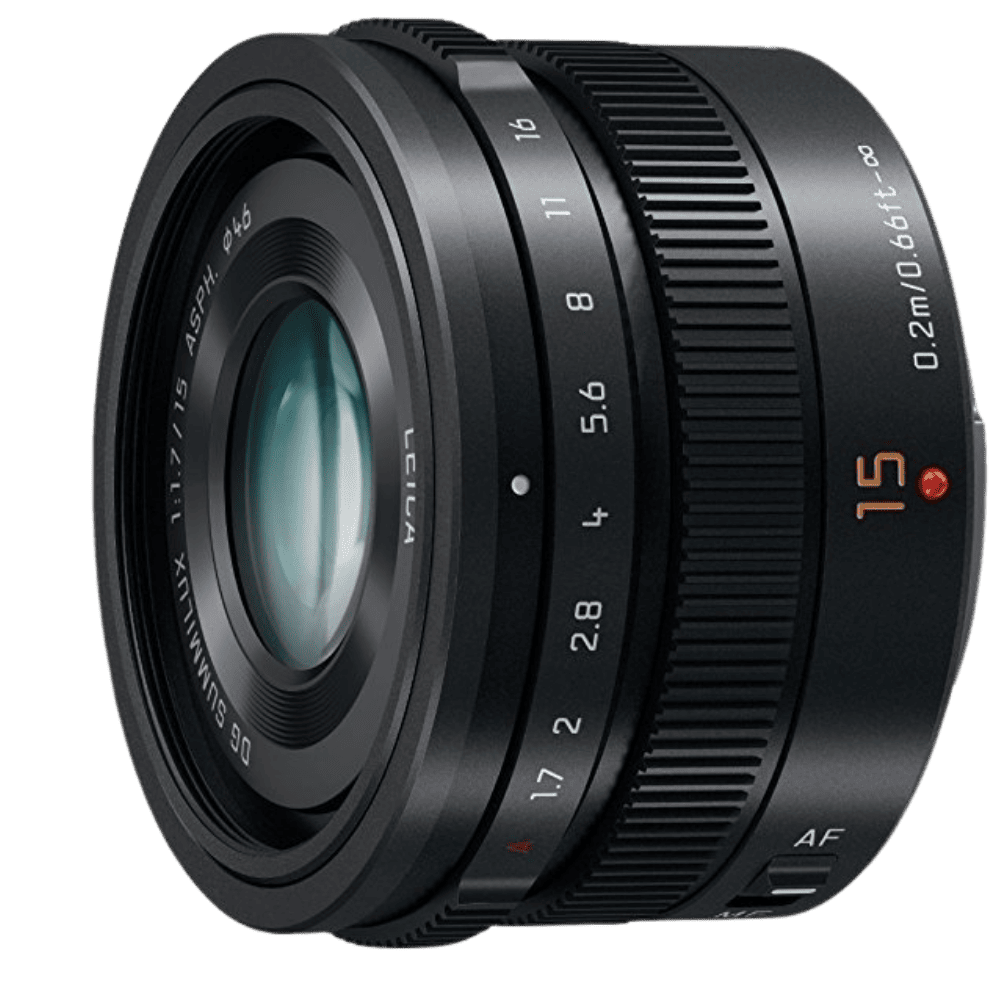 Объектив Panasonic H-X015E-K Micro 4/3 Lens 15mm f/1.7 ASPH Black