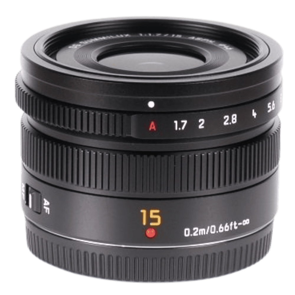 Объектив Panasonic H-X015E-K Micro 4/3 Lens 15mm f/1.7 ASPH Black