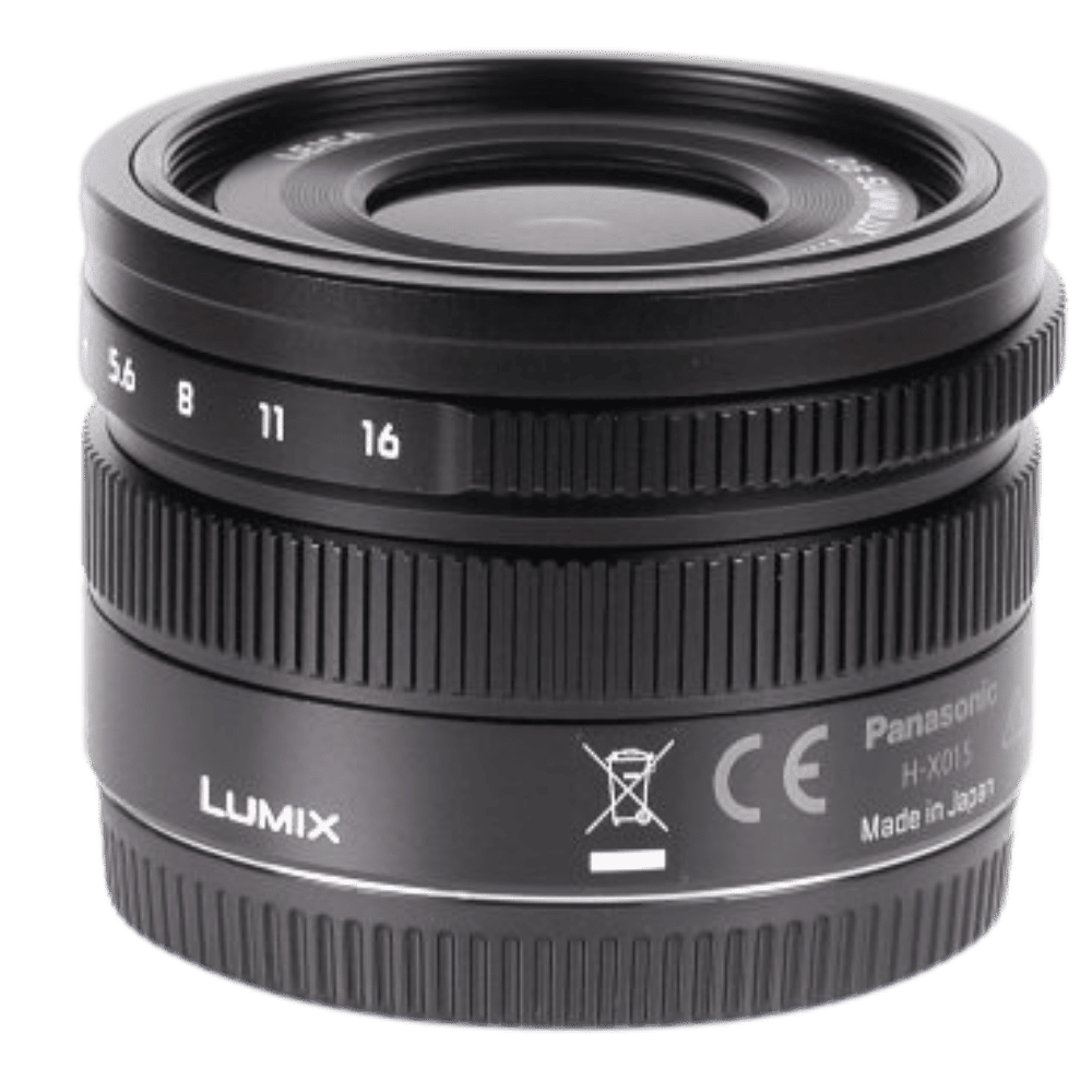 Объектив Panasonic H-X015E-K Micro 4/3 Lens 15mm f/1.7 ASPH Black
