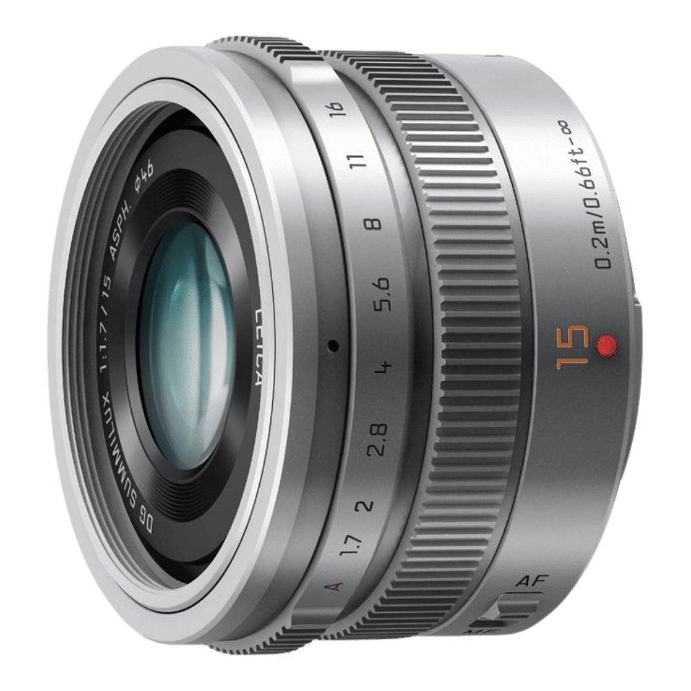 Объектив Panasonic Lumix G H-X015E-S Leica DG SUMMILUX Micro 4/3 Lens 15mm F/1.7 ASPH