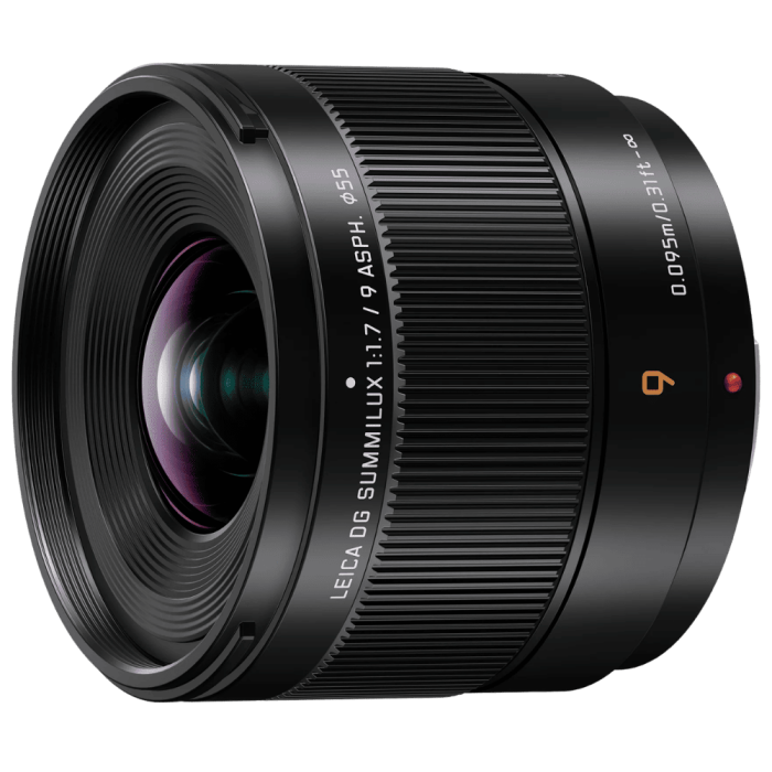 Объектив Panasonic H-X09ME Micro 4/3 Lens 9mm F/1.7 ASPH