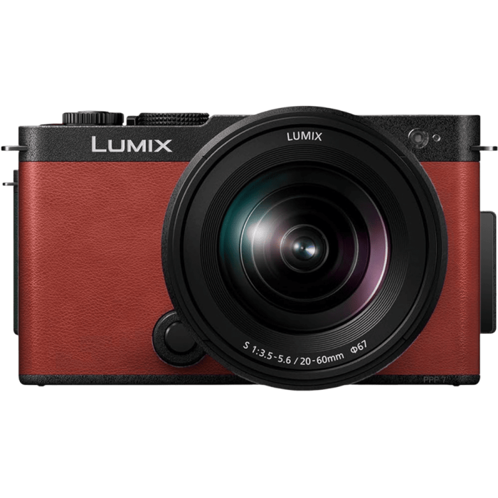 Цифровая фотокамера Panasonic Lumix S DC-S9KE-R Kit S-R2060E f/3.5-5.6 Crimson Red