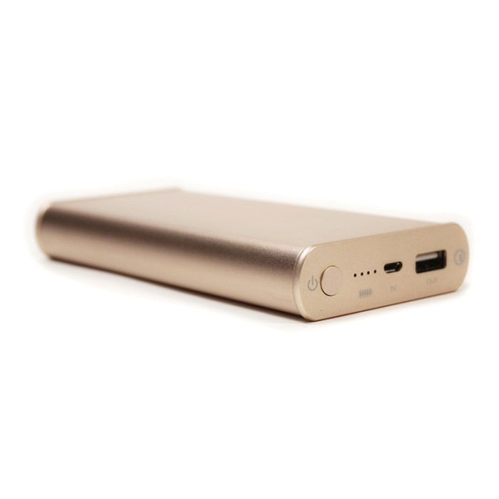 Универсальная мобильная батарея PowerPlant/Q1S/Quick-Charge 2.0/10200mAh Gold (DV00PB0005G)