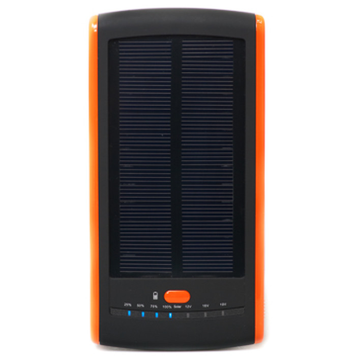 Универсальная cолнечная мобильная батарея PowerPlant/PB-S12000/12000mAh/(PPS12000)