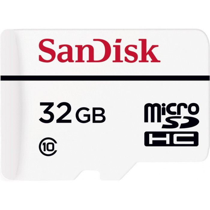 Карта пам'яті SanDisk 32GB microSDHC C10 W20MB/s High Endurance Video Monitoring + SD SDSDQQ-032G-G46A